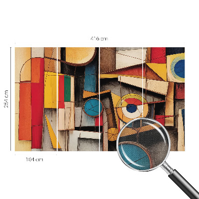 Samolepicí fototapeta do dětského pokoje Geometrické vzory