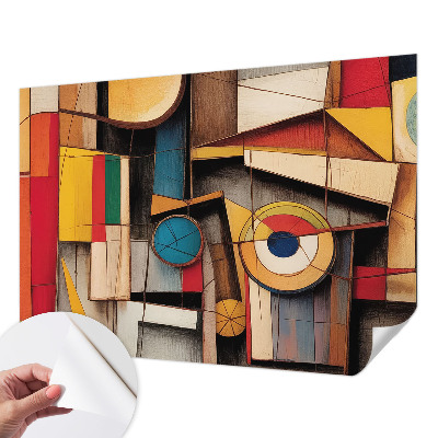 Samolepicí fototapeta do dětského pokoje Geometrické vzory