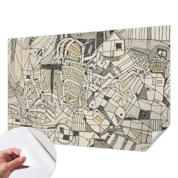 Fotografická tapeta samolepicí Geometrická abstrakce
