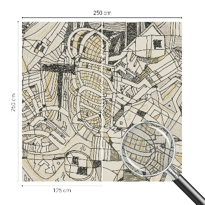 Fotografická tapeta samolepicí Geometrická abstrakce