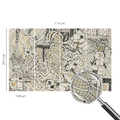 Fotografická tapeta samolepicí Geometrická abstrakce