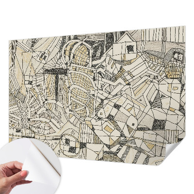 Fotografická tapeta samolepicí Geometrická abstrakce