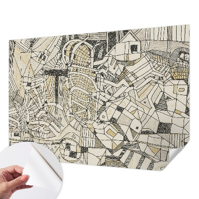 Fotografická tapeta samolepicí Geometrická abstrakce