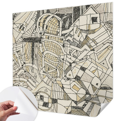 Fotografická tapeta samolepicí Geometrická abstrakce