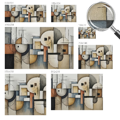 Samolepící fototapeta 3d Geometrická harmonie