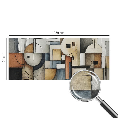 Samolepící fototapeta 3d Geometrická harmonie