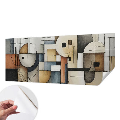Samolepící fototapeta 3d Geometrická harmonie