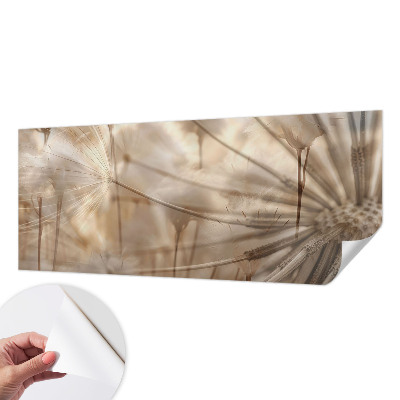 Samolepicí fototapeta do obýváků Jemné pampelišky