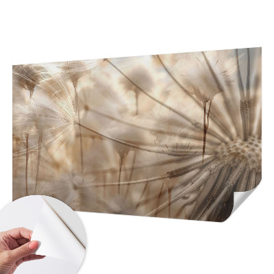 Samolepicí fototapeta do obýváků Jemné pampelišky