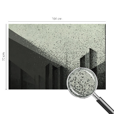 Samolepicí fototapeta do ložnice Geometrie města