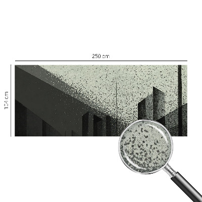 Samolepicí fototapeta do ložnice Geometrie města