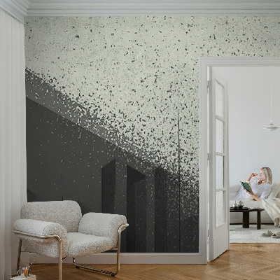 Samolepicí fototapeta do ložnice Geometrie města