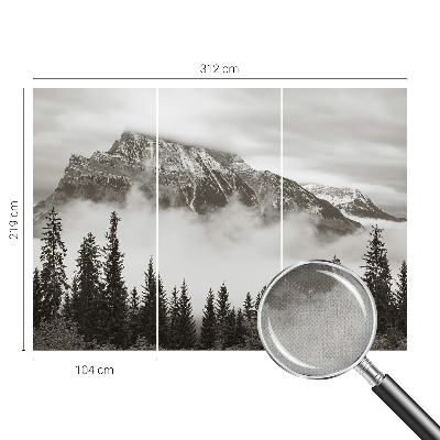 Samolepicí fototapeta do dětského pokoje Horská krajina