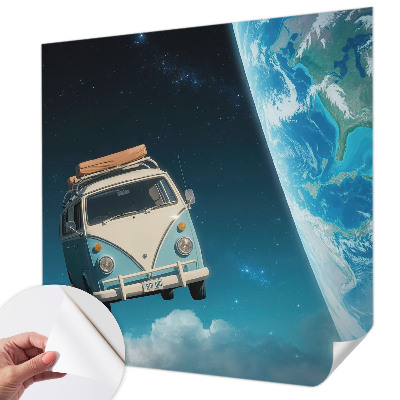 Samolepicí fototapeta na zeď Vesmírné cestování