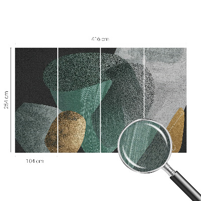 Samolepicí fototapeta do dětského pokoje Abstraktní geometrie