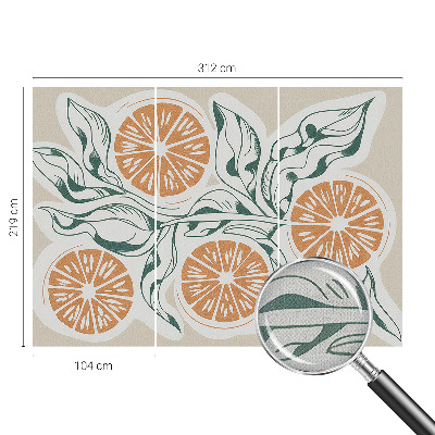 Fotografická tapeta samolepicí Ovocné vzory