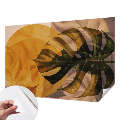 Samolepicí fototapeta na míru Abstraktní listy