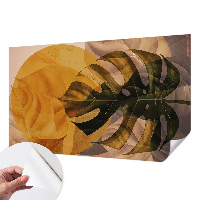 Samolepicí fototapeta na míru Abstraktní listy