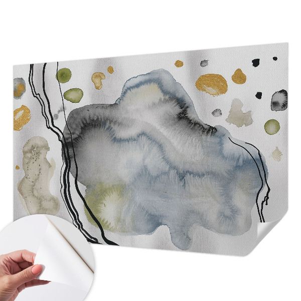 Samolepící fototapeta 3d Abstraktní akvarel