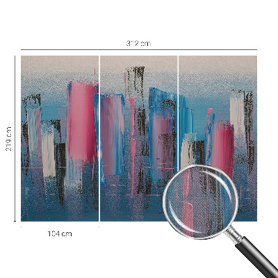 Samolepicí fototapeta na zeď Abstraktní pruhy