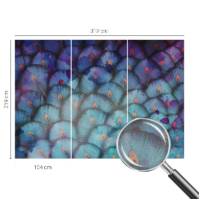 Samolepící tapeta Barevné peří