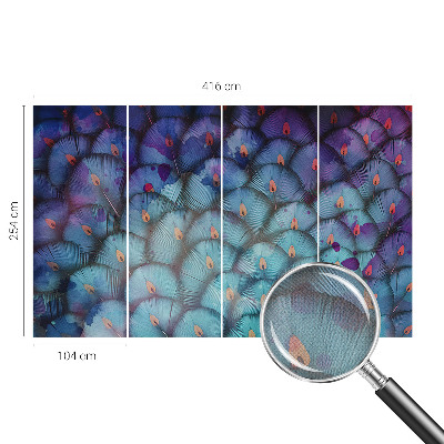 Samolepící tapeta Barevné peří