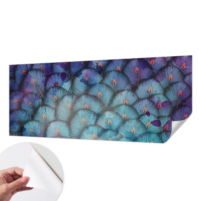 Samolepící tapeta Barevné peří