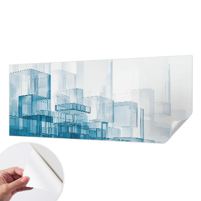 Samolepicí fototapeta Průhledné kostky