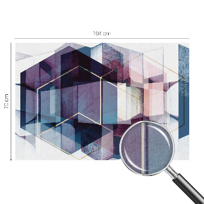Fototapeta pro holku Geometrické kostky