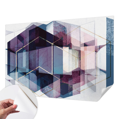 Fototapeta pro holku Geometrické kostky