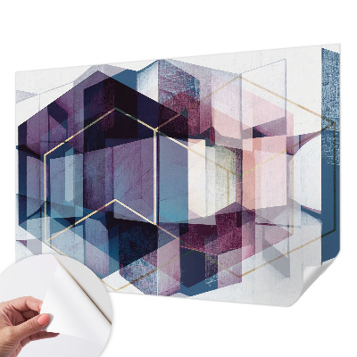 Fototapeta pro holku Geometrické kostky
