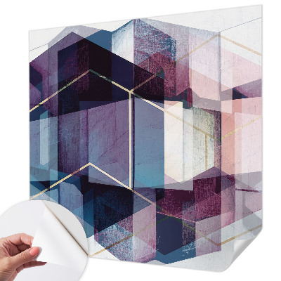 Fototapeta pro holku Geometrické kostky