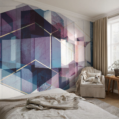 Fototapeta pro holku Geometrické kostky