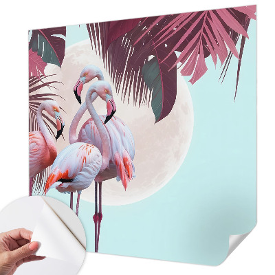 Samolepicí dekorativní fototapeta Exotických ptáků