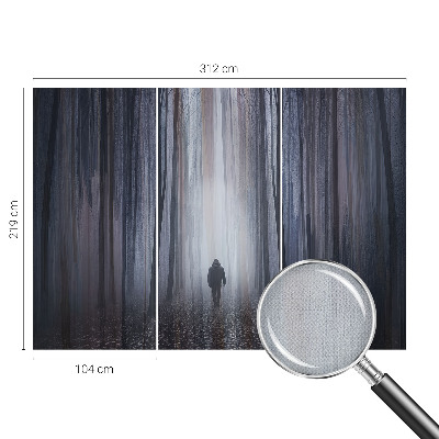 Fotografická tapeta na zeď Lesní ticho