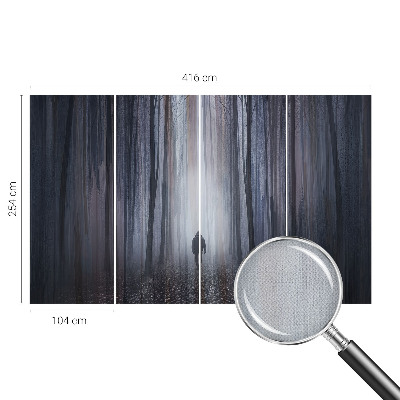 Fotografická tapeta na zeď Lesní ticho