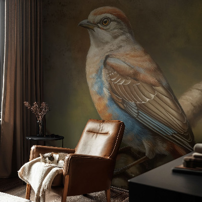 Samolepicí fototapeta na míru Ptačí portrét