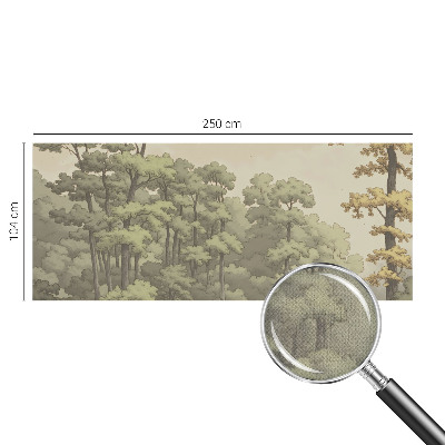 Samolepicí fototapeta do dětského pokoje Lesní idyla