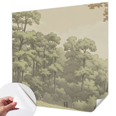 Samolepicí fototapeta do dětského pokoje Lesní idyla