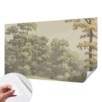 Samolepicí fototapeta do dětského pokoje Lesní idyla
