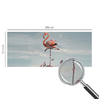 Fotografická tapeta samolepicí Elegantní plameňák