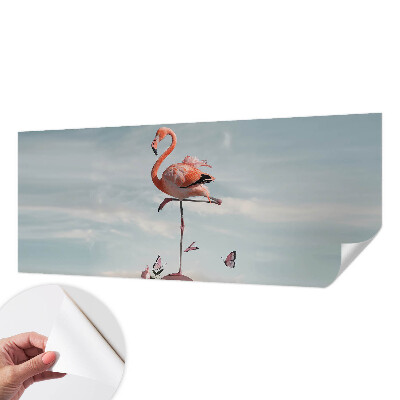 Fotografická tapeta samolepicí Elegantní plameňák