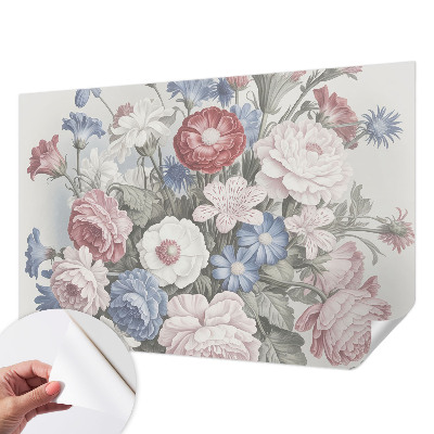 Fotografická tapeta na zeď Barevná kytice