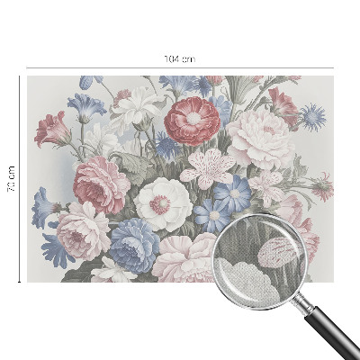 Fotografická tapeta na zeď Barevná kytice