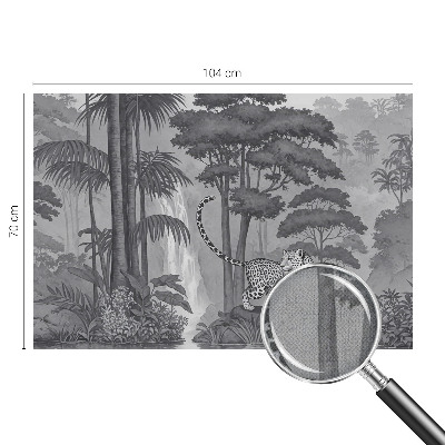 Samolepicí dekorativní fototapeta Tropická džungle