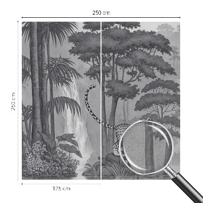 Samolepicí dekorativní fototapeta Tropická džungle