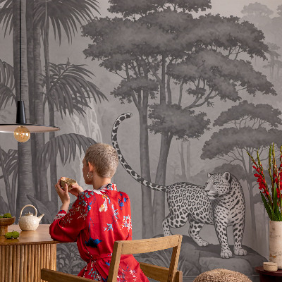 Samolepicí dekorativní fototapeta Tropická džungle