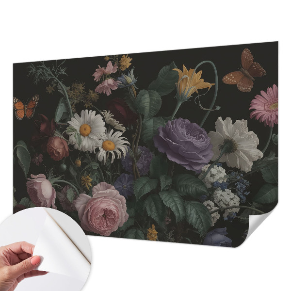 Fotografická tapeta samolepicí Květinová elegance