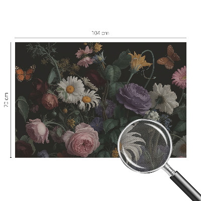 Fotografická tapeta samolepicí Květinová elegance