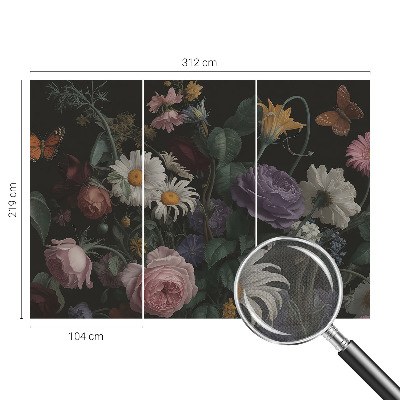 Fotografická tapeta samolepicí Květinová elegance